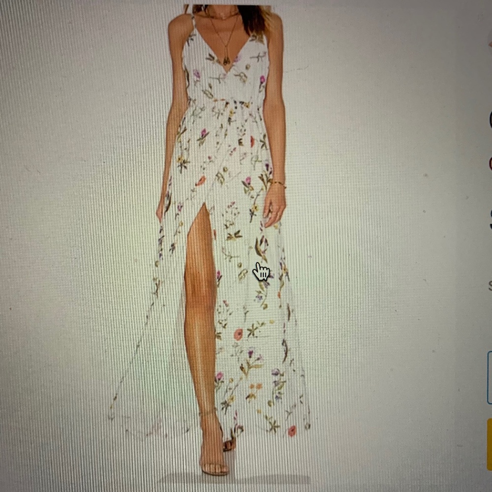 Oh My Love floral maxi dress